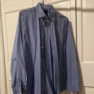 Gap Non-Iron Original Fit Men's Blue Dress Shirt